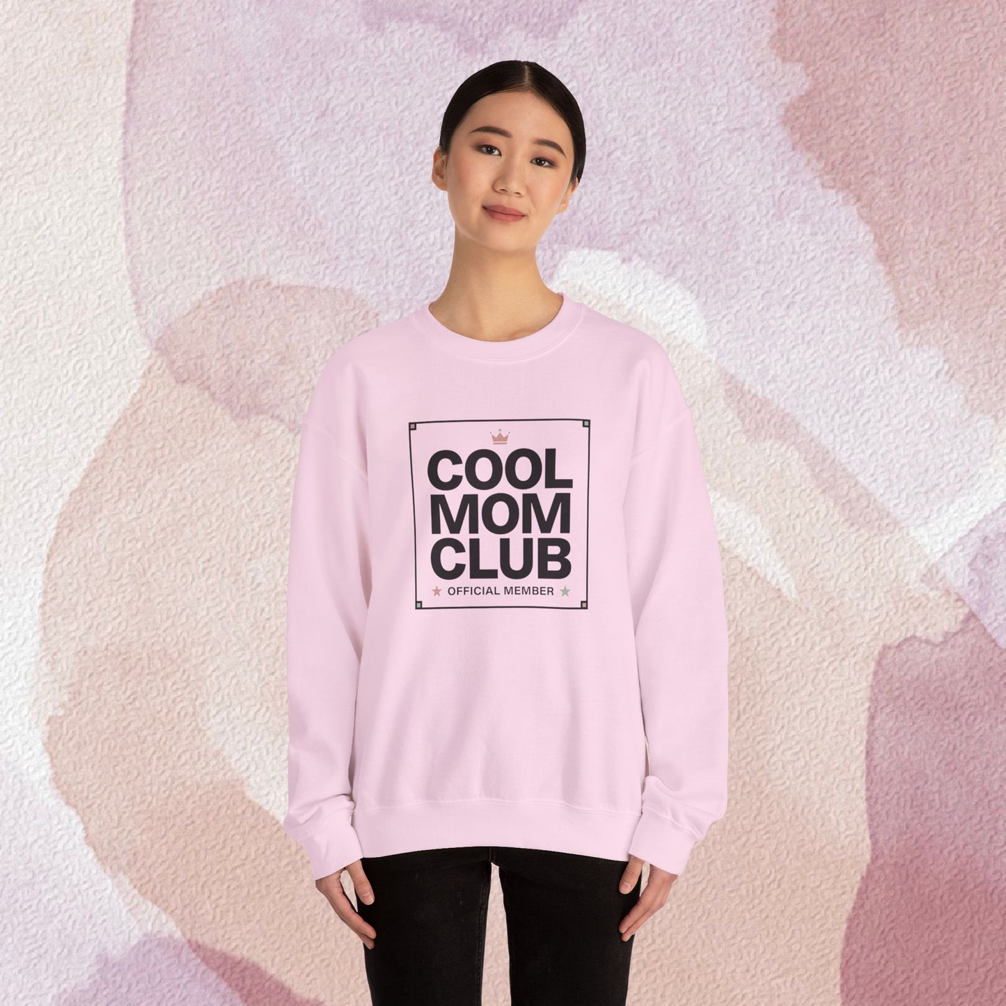 Cool Mom Club Official Member Sweatshirt | Minimalist Streetwear Mom