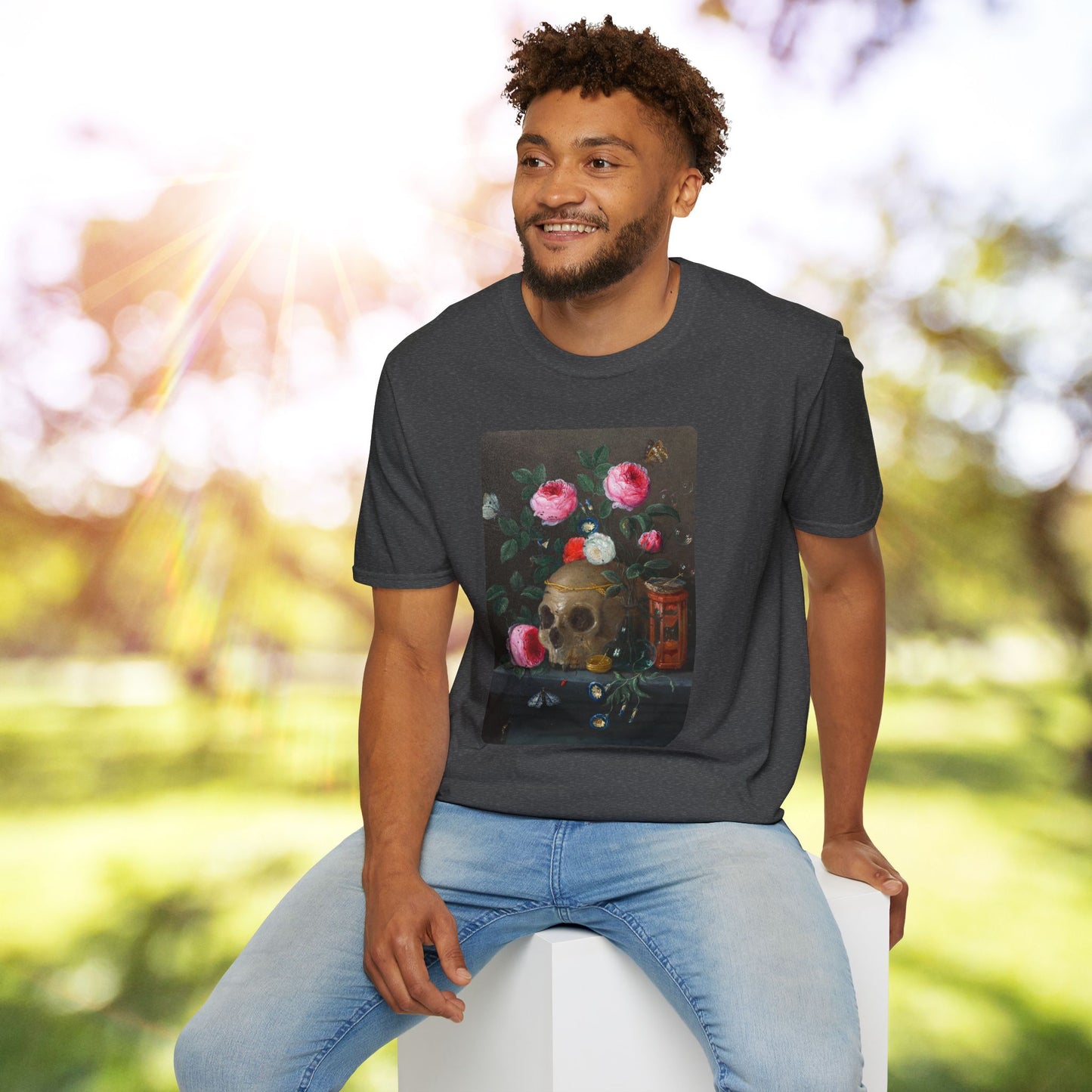 Unisex Graphic Art T-Shirt "Vanitas Reverie" Perfect for Everyone and Anyone, Art Lovers, Poets