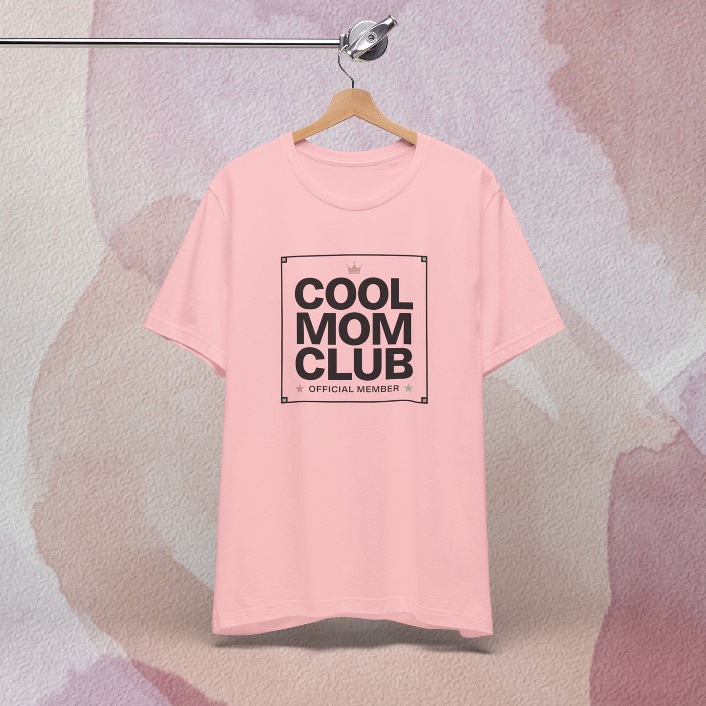 Cool Mom Club Official Member T-Shirt | Minimalist Streetwear Mom Tee