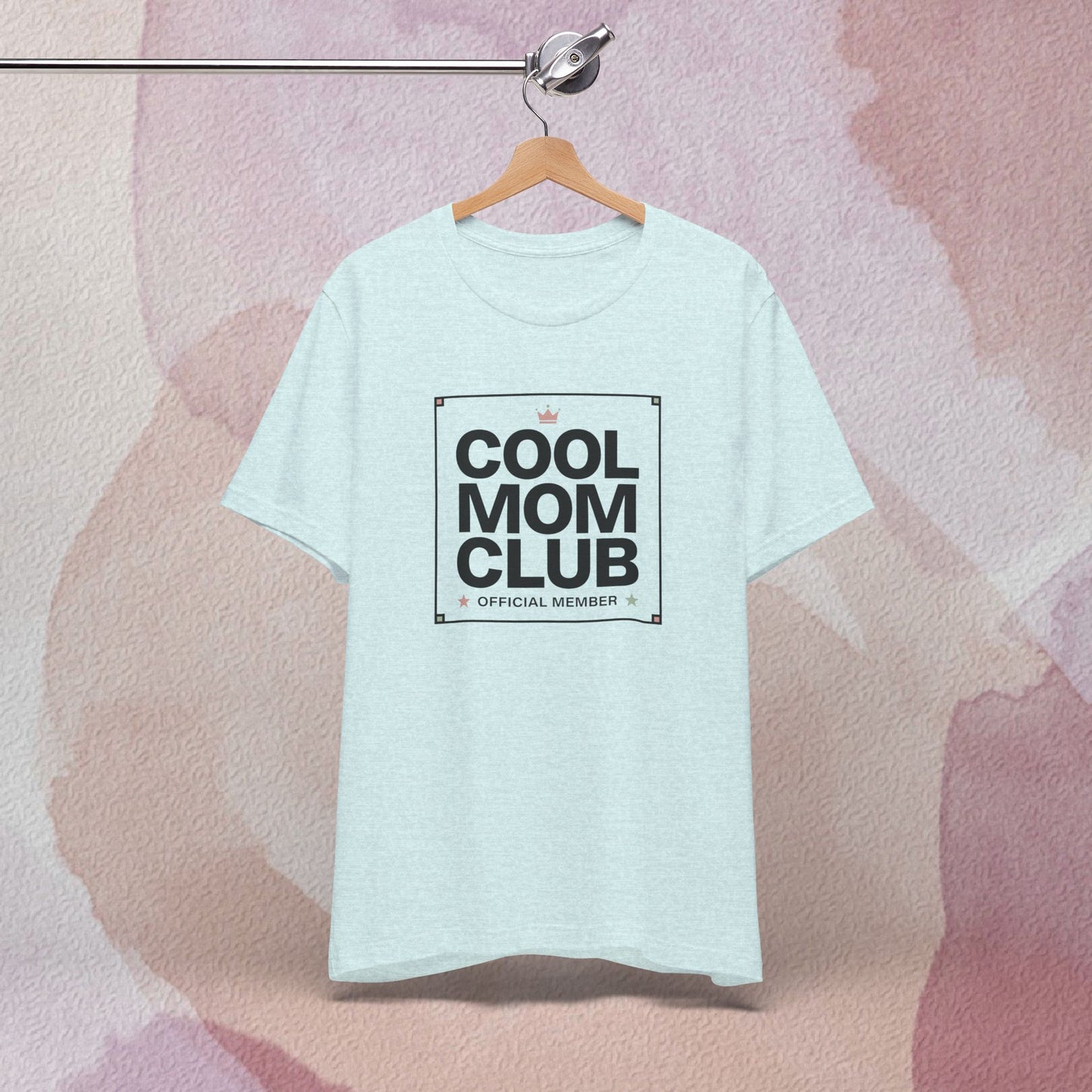 Cool Mom Club Official Member T-Shirt | Minimalist Streetwear Mom Tee