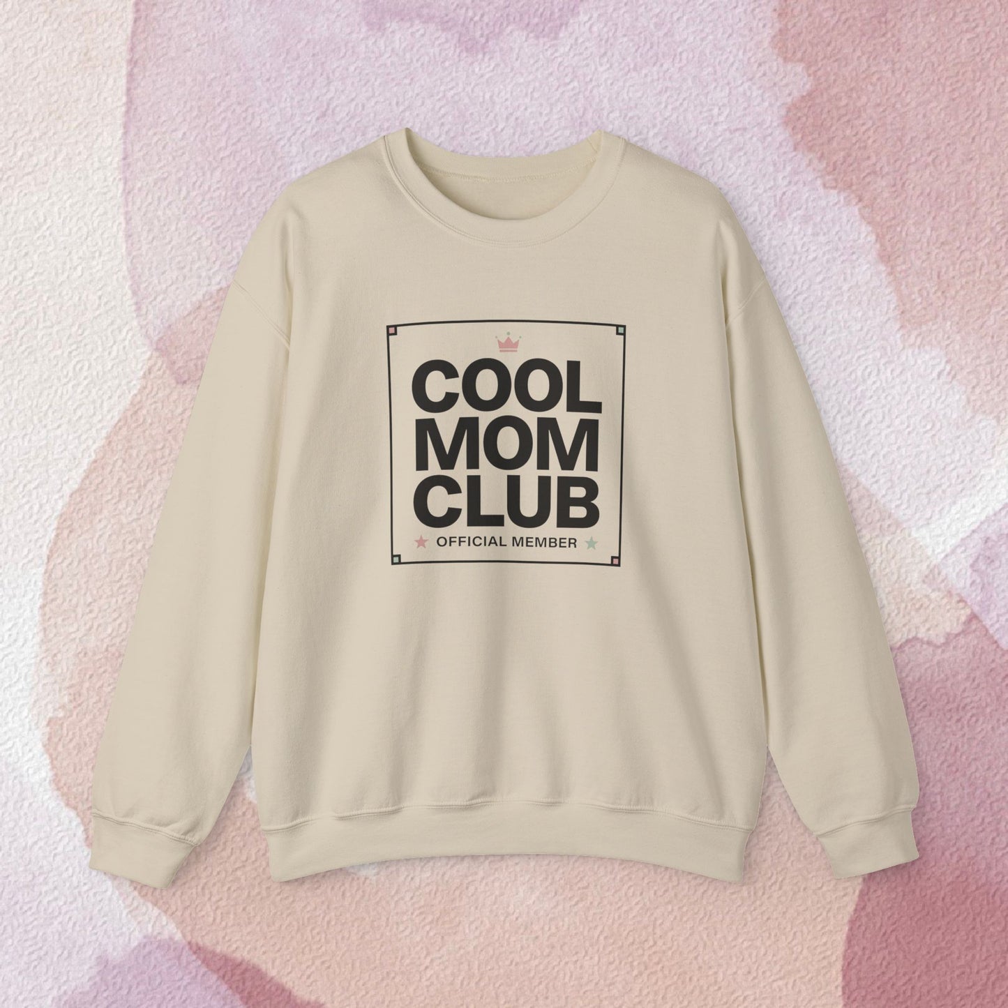 Cool Mom Club Official Member Sweatshirt | Minimalist Streetwear Mom