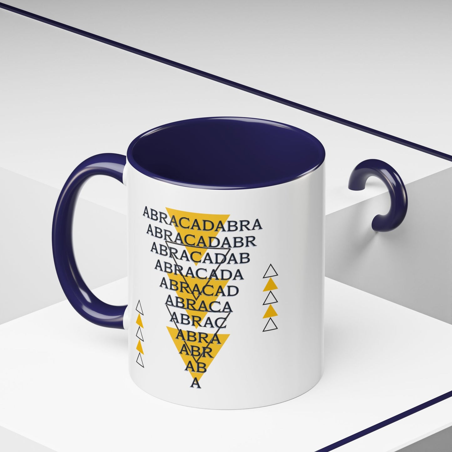 Abracadabra Manifest Accent Coffee Mug (11oz), A Spellbinding Reminder to Speak Magic