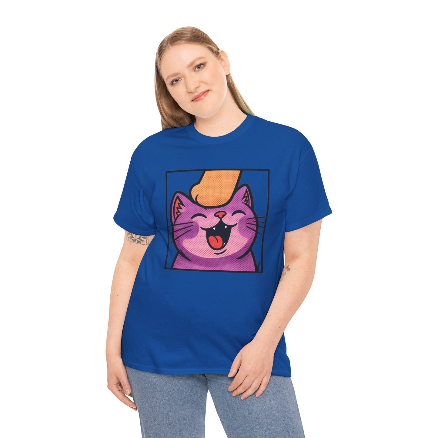 Twitch Emote "Pet Me, Purrfectly Happy!
