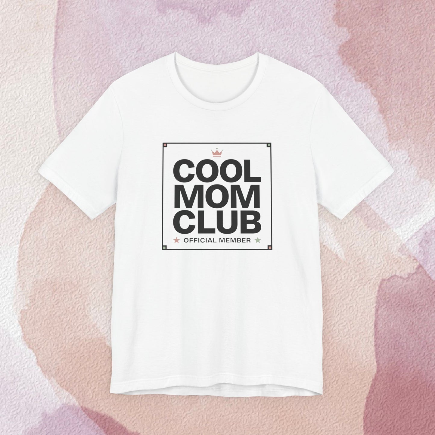Cool Mom Club Official Member T-Shirt | Minimalist Streetwear Mom Tee