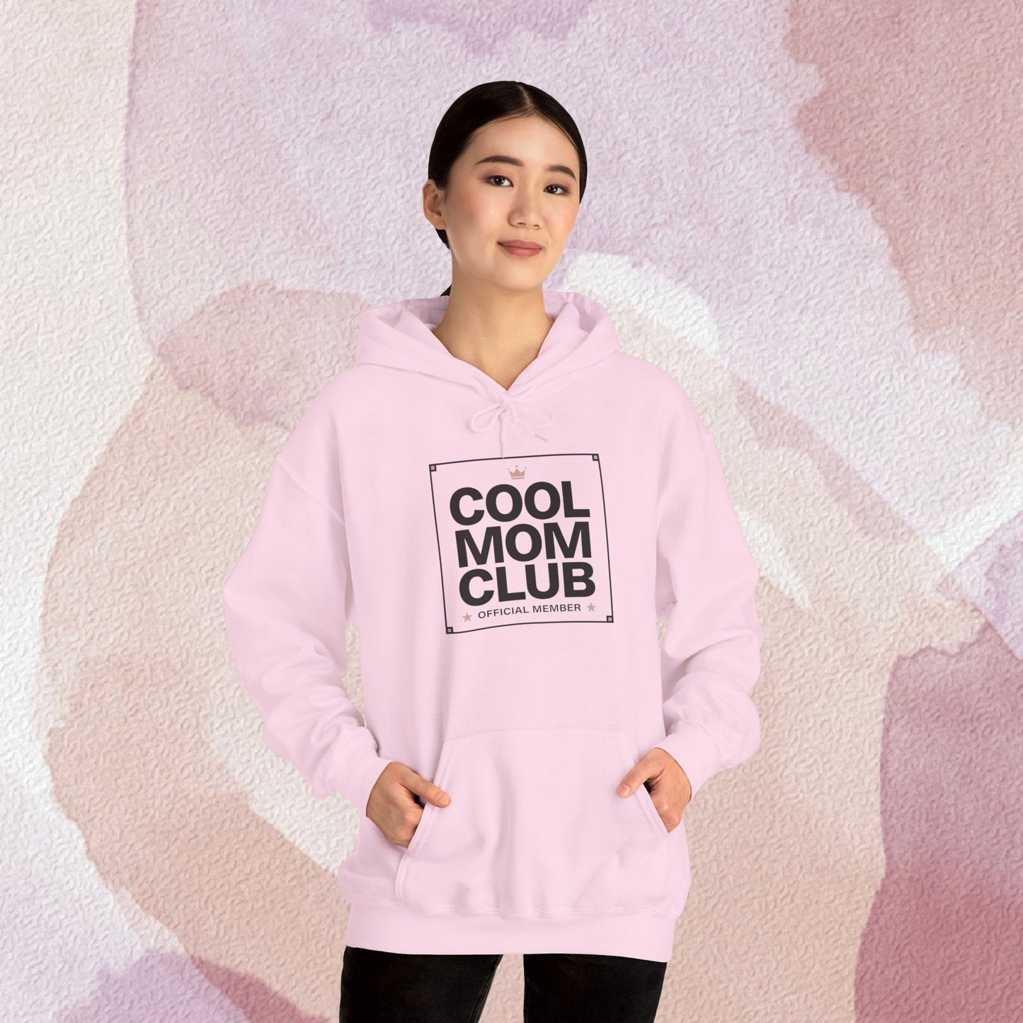 Cool Mom Club Official Member Hoodie | Minimalist Streetwear Mom