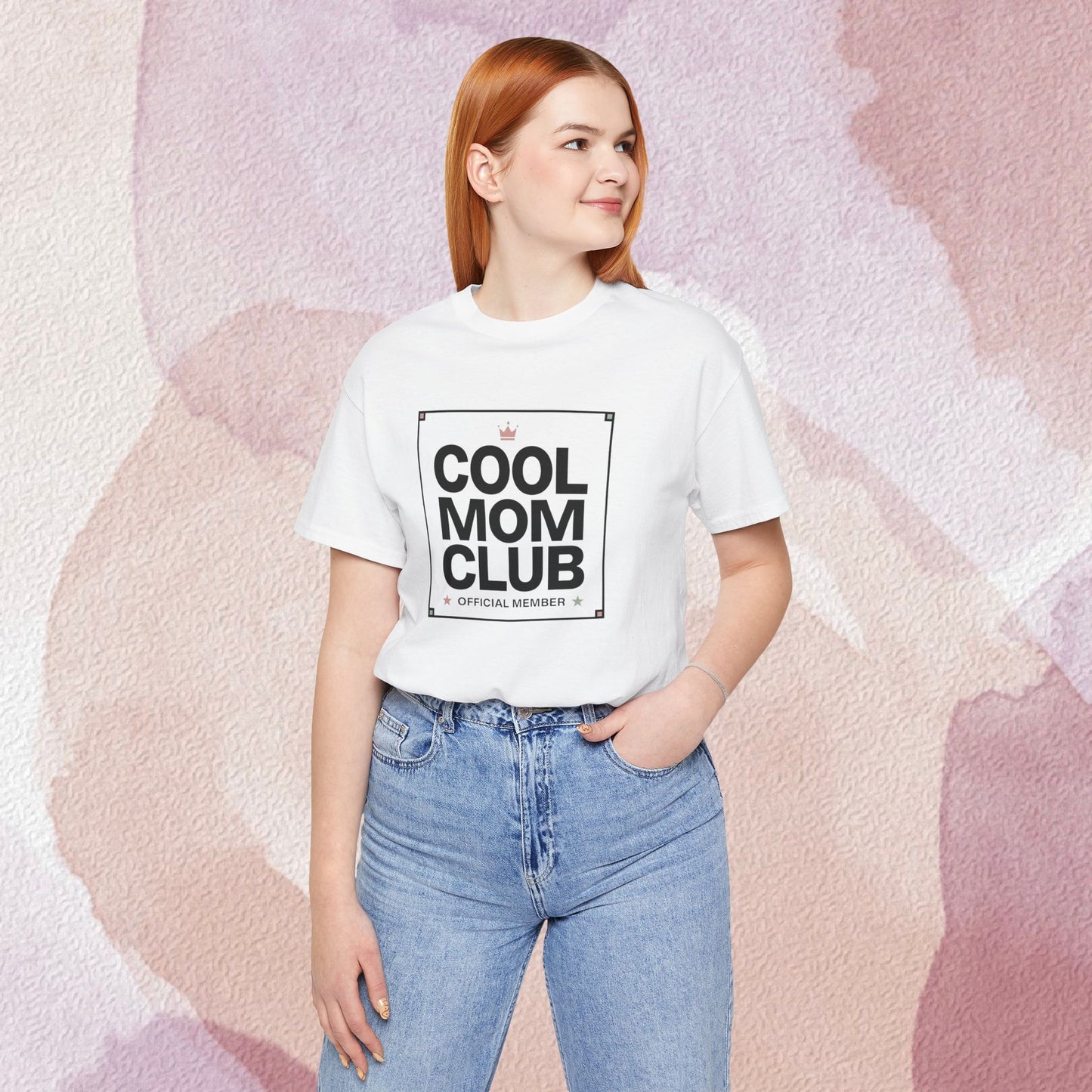 Cool Mom Club Official Member T-Shirt | Minimalist Streetwear Mom Tee