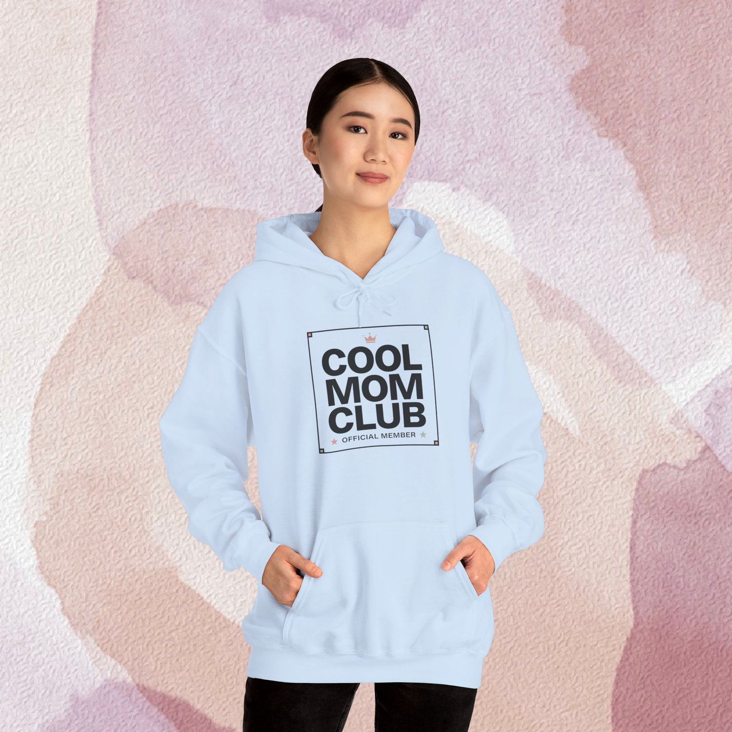 Cool Mom Club Official Member Hoodie | Minimalist Streetwear Mom