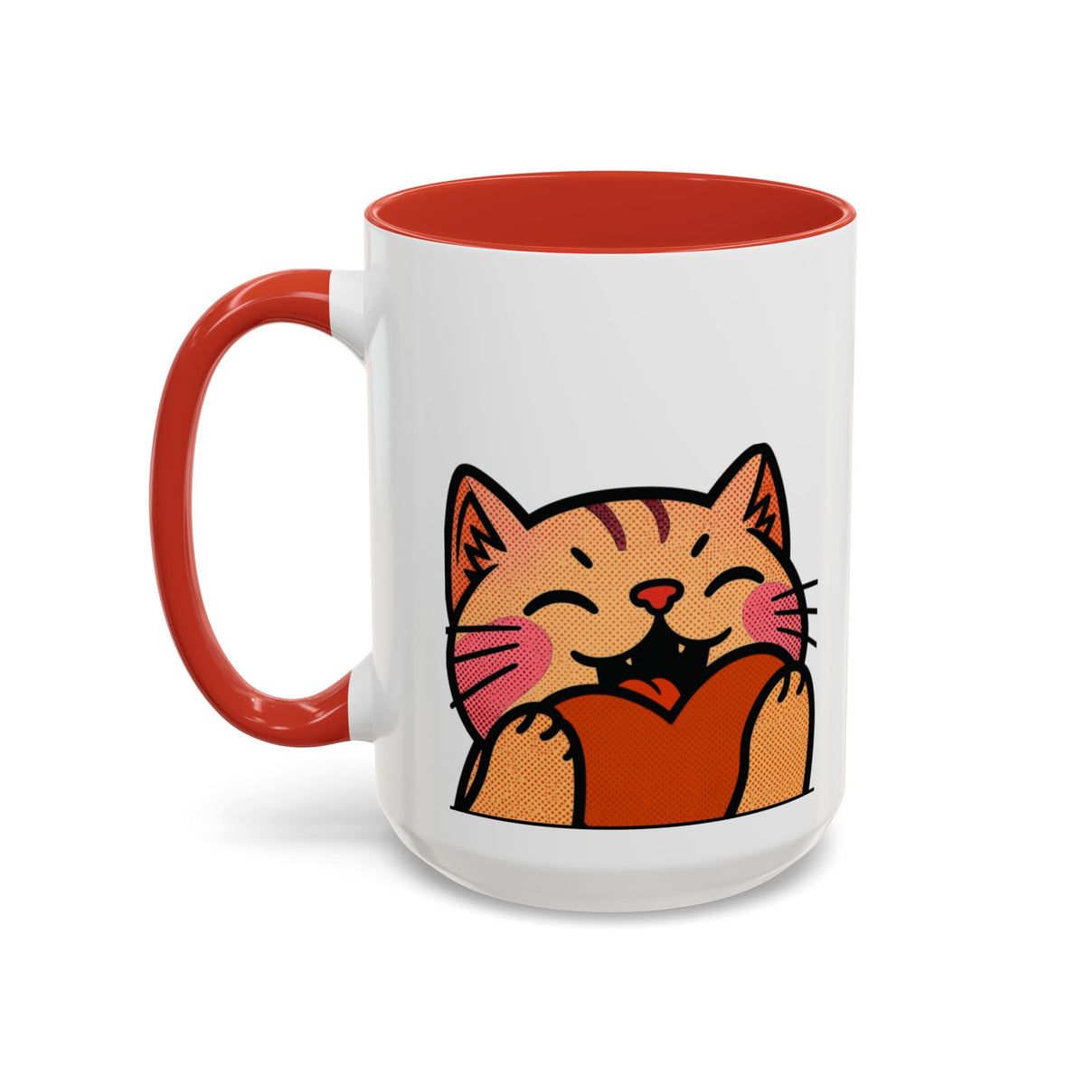 Heart, Hug, Happiness, Love Accent Coffee Mug – Twitch Emote