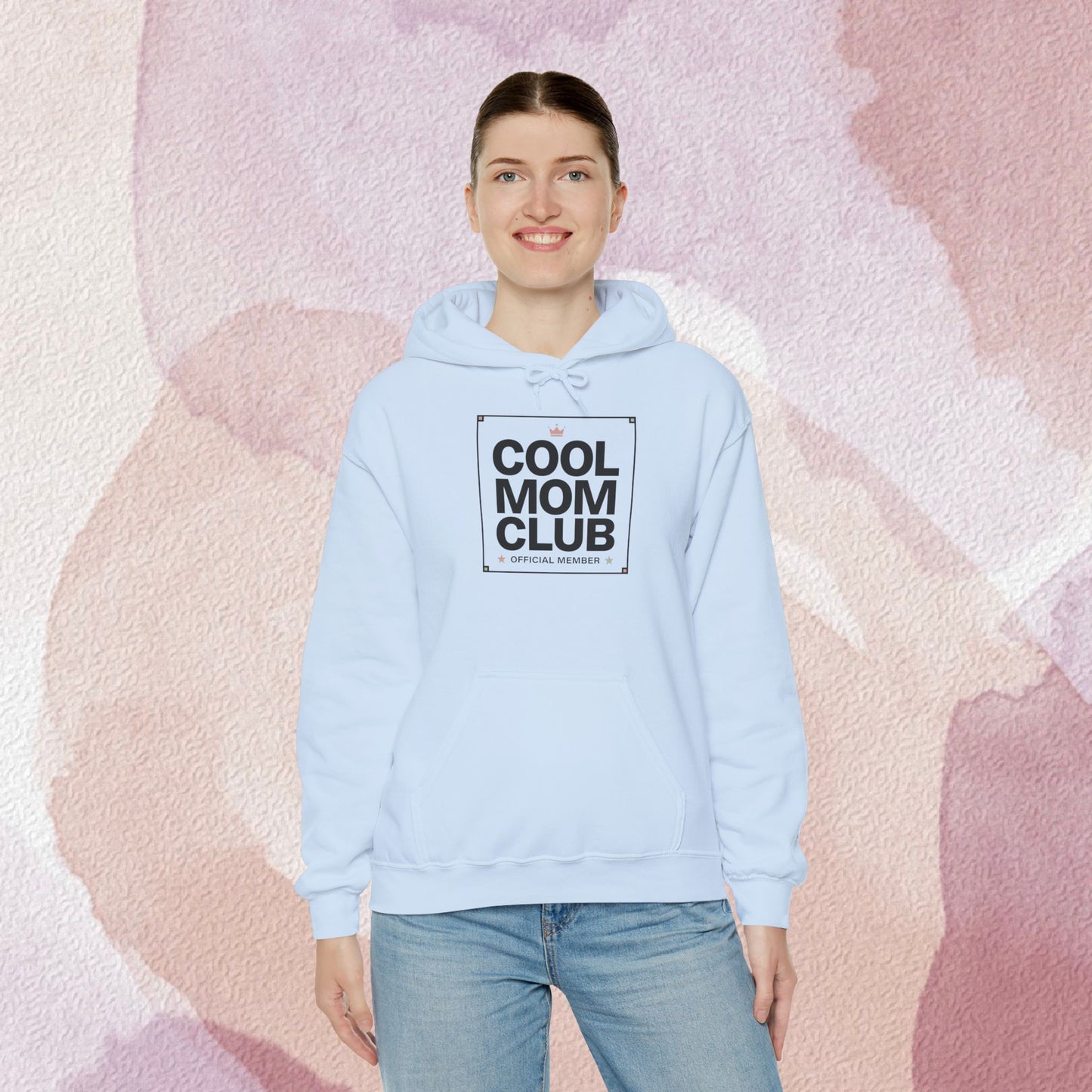 Cool Mom Club Official Member Hoodie | Minimalist Streetwear Mom