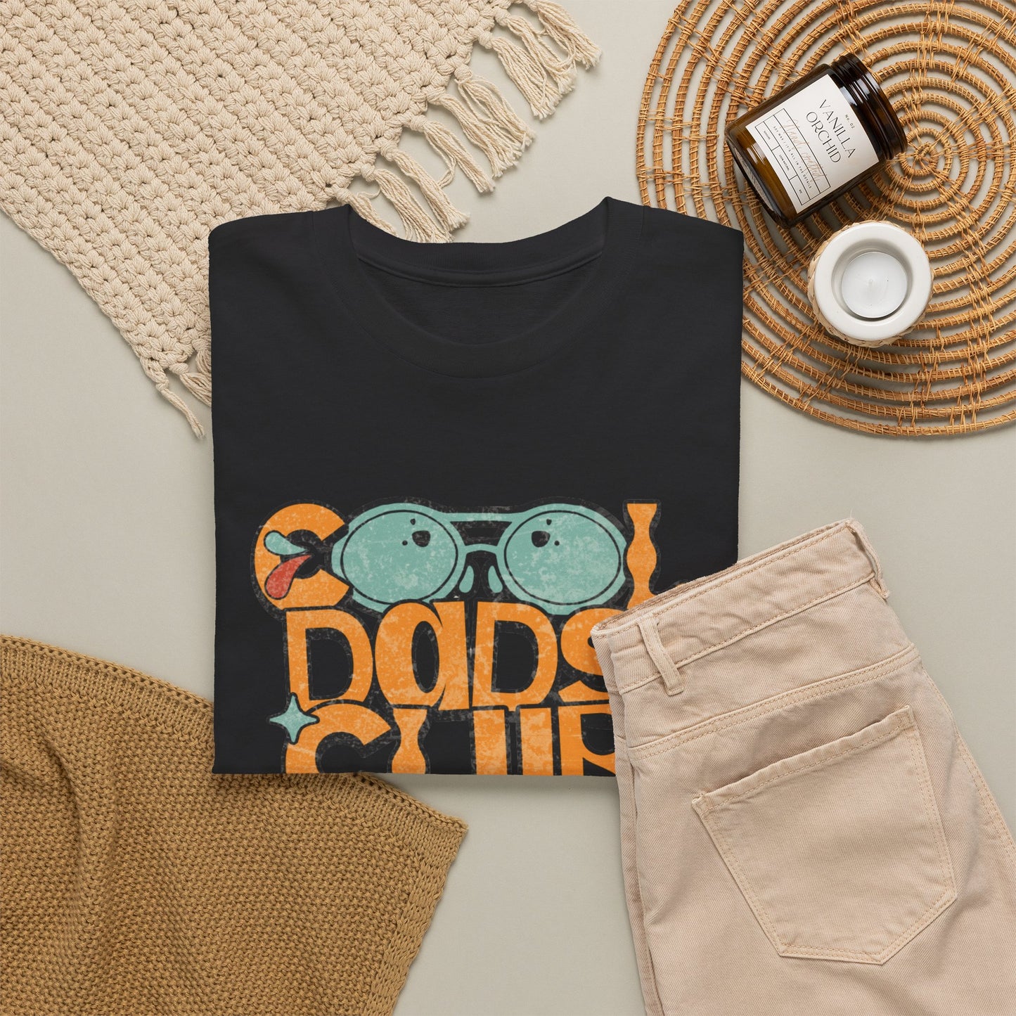 Cool Dad's Club Vintage Surf T-Shirt — Retro Shades Graphic