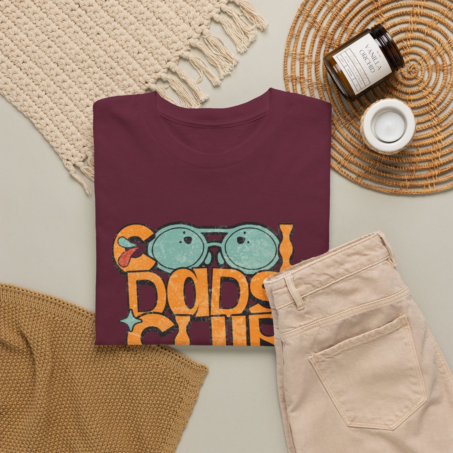 Cool Dad's Club Vintage Surf T-Shirt — Retro Shades Graphic