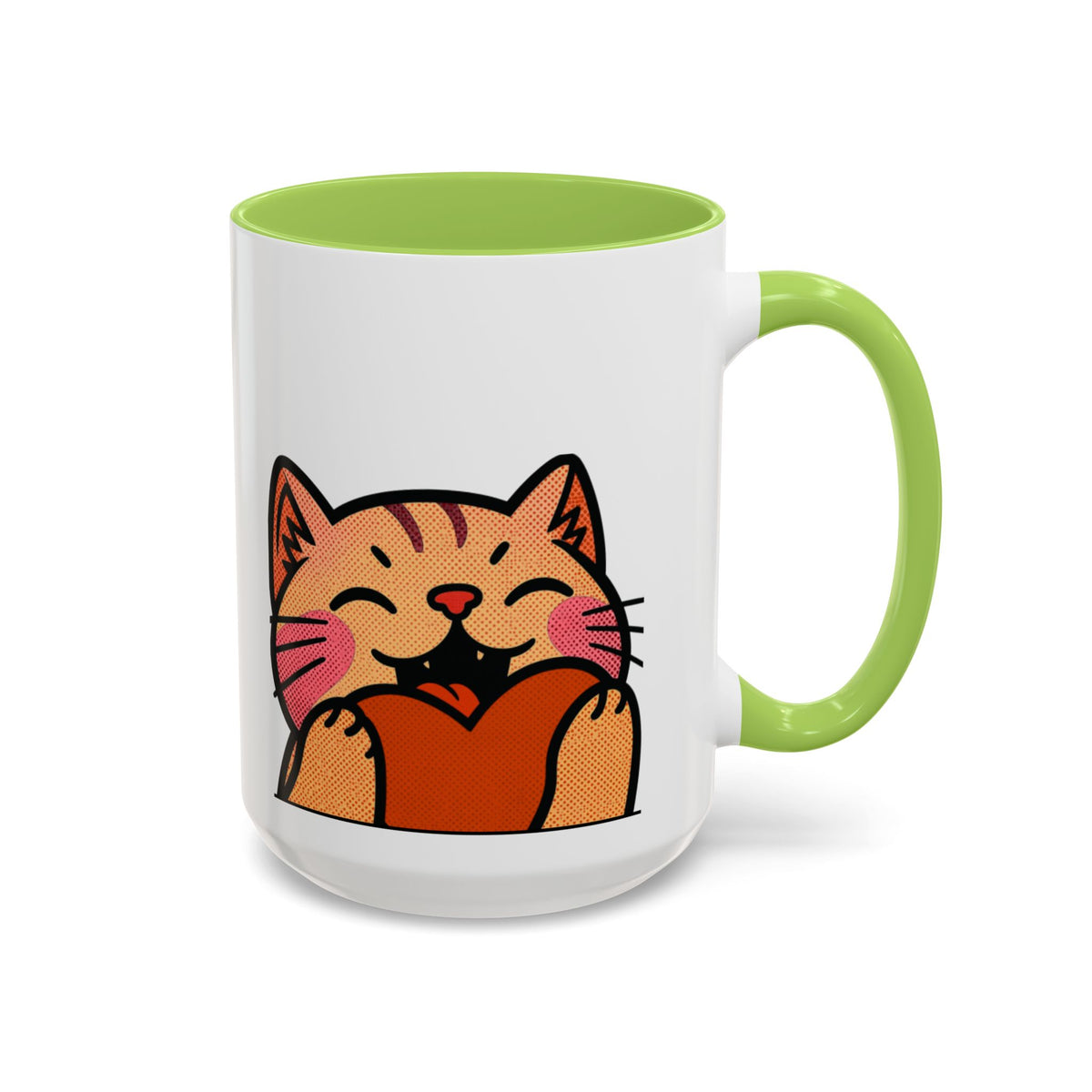 Heart, Hug, Happiness, Love Accent Coffee Mug – Twitch Emote