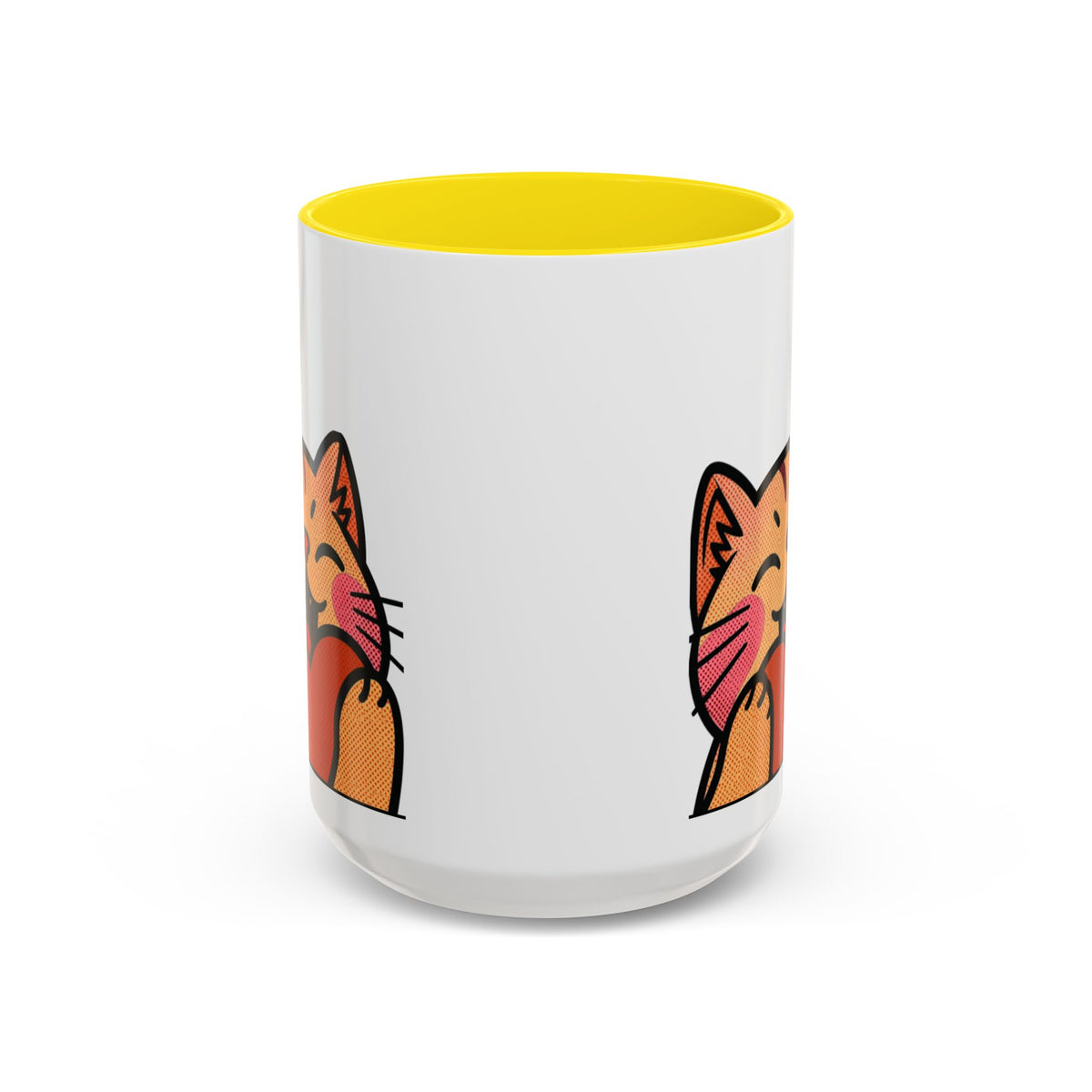 Heart, Hug, Happiness, Love Accent Coffee Mug – Twitch Emote