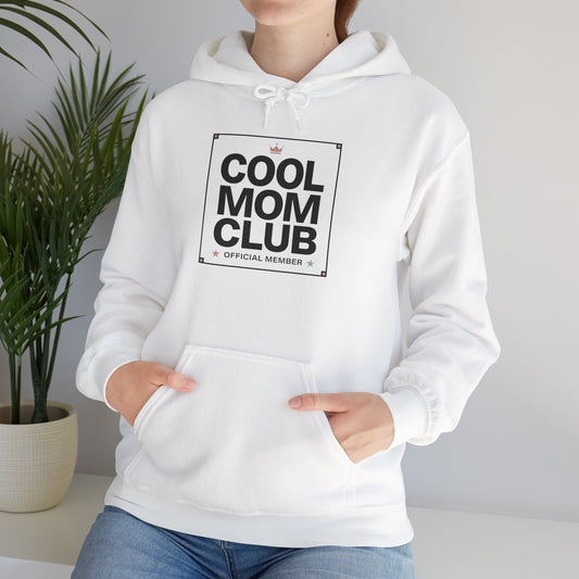 Cool Mom Club Official Member Hoodie | Minimalist Streetwear Mom