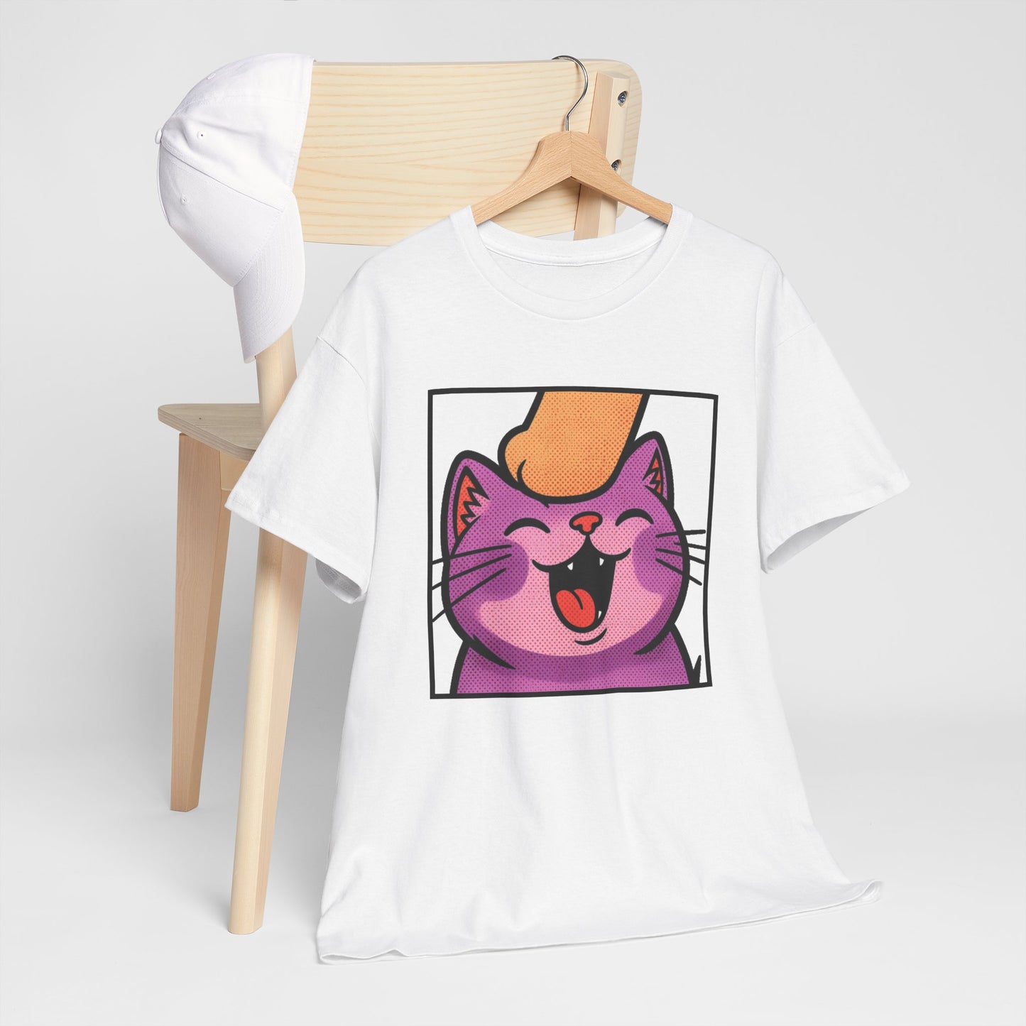 Twitch Emote "Pet Me, Purrfectly Happy!
