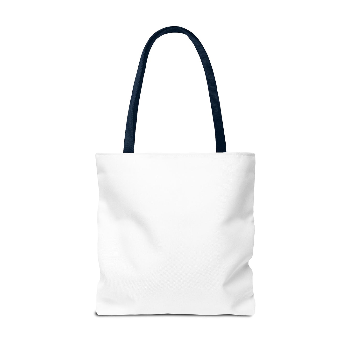 Happy Purple Cat Tote Bag — Cute Kawaii Cat Face AOP Tote