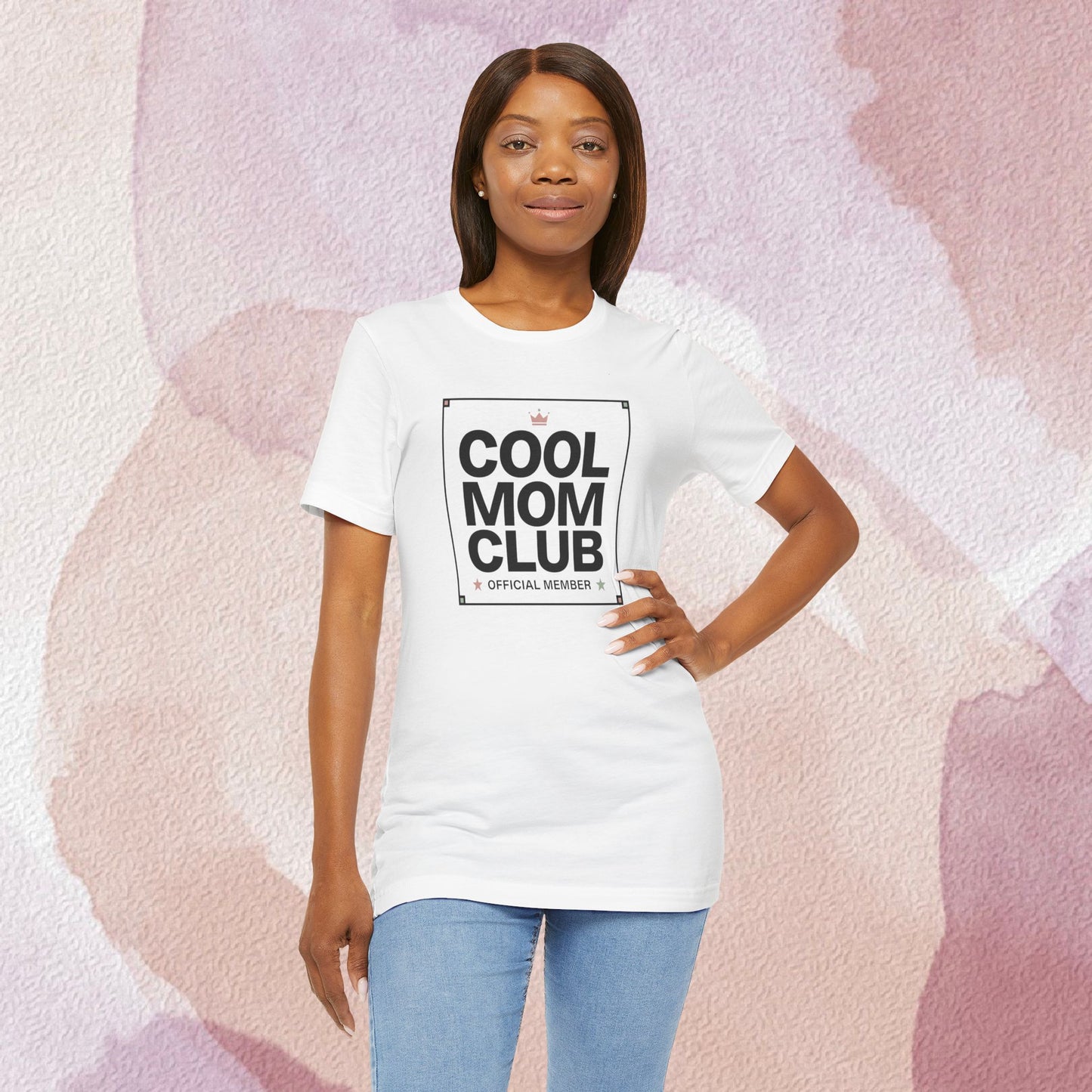 Cool Mom Club Official Member T-Shirt | Minimalist Streetwear Mom Tee