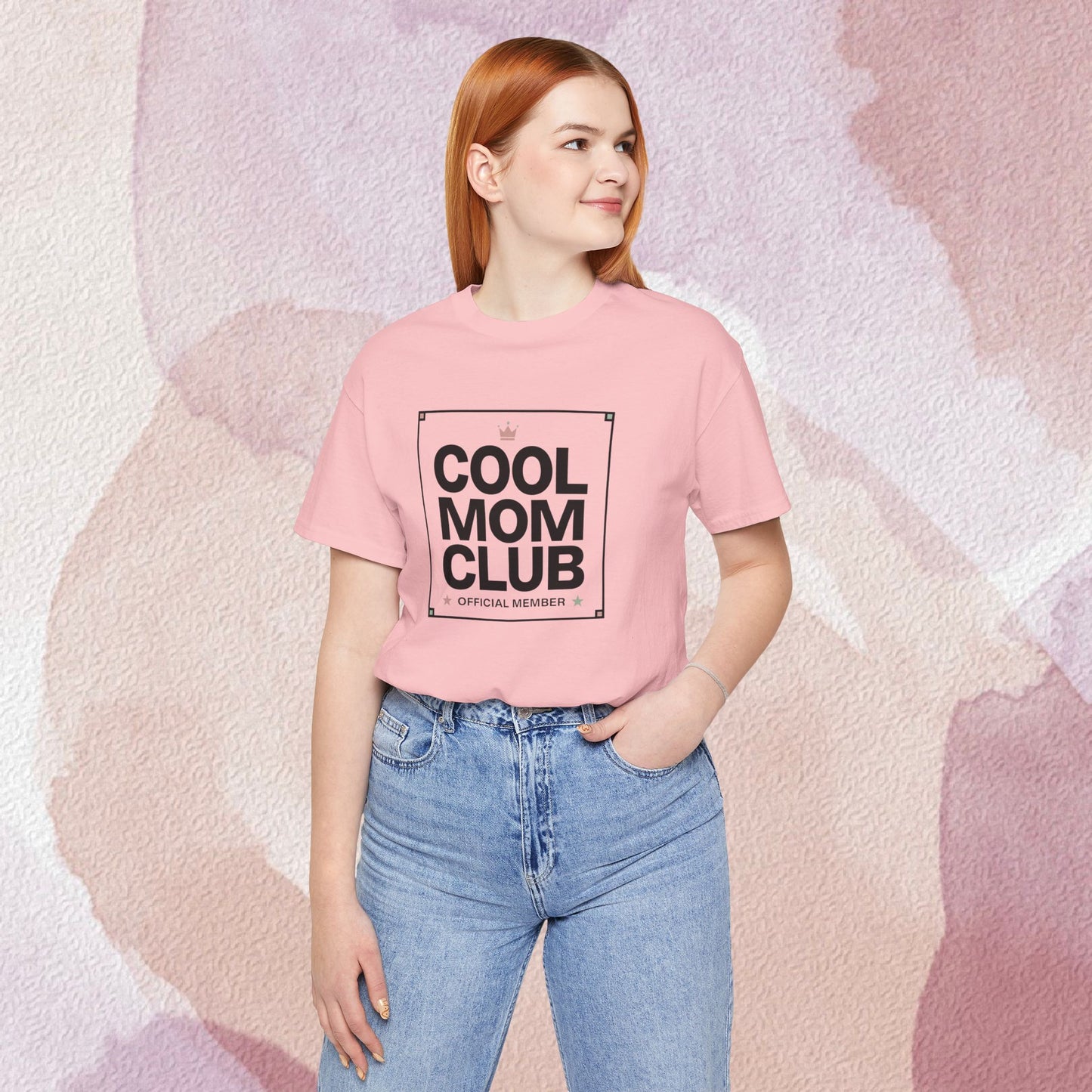 Cool Mom Club Official Member T-Shirt | Minimalist Streetwear Mom Tee