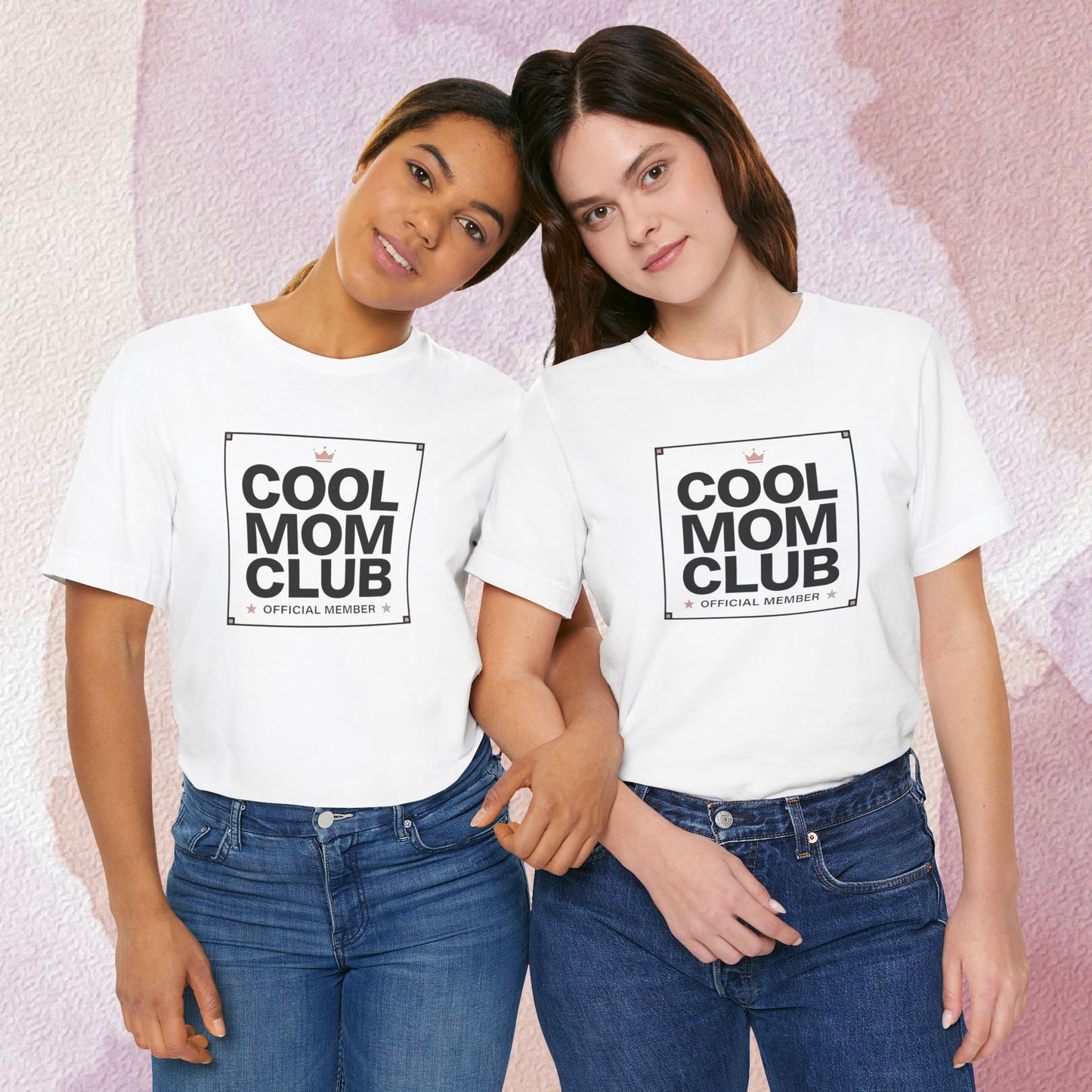 Cool Mom Club Official Member T-Shirt | Minimalist Streetwear Mom Tee