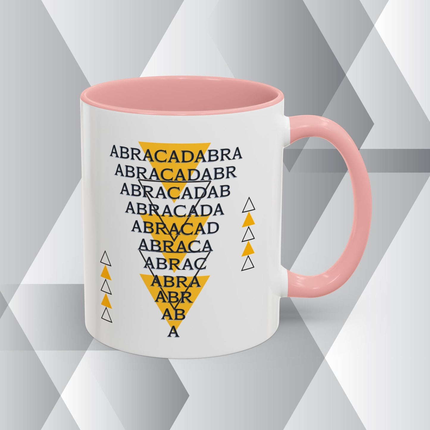Abracadabra Manifest Accent Coffee Mug (11oz), A Spellbinding Reminder to Speak Magic