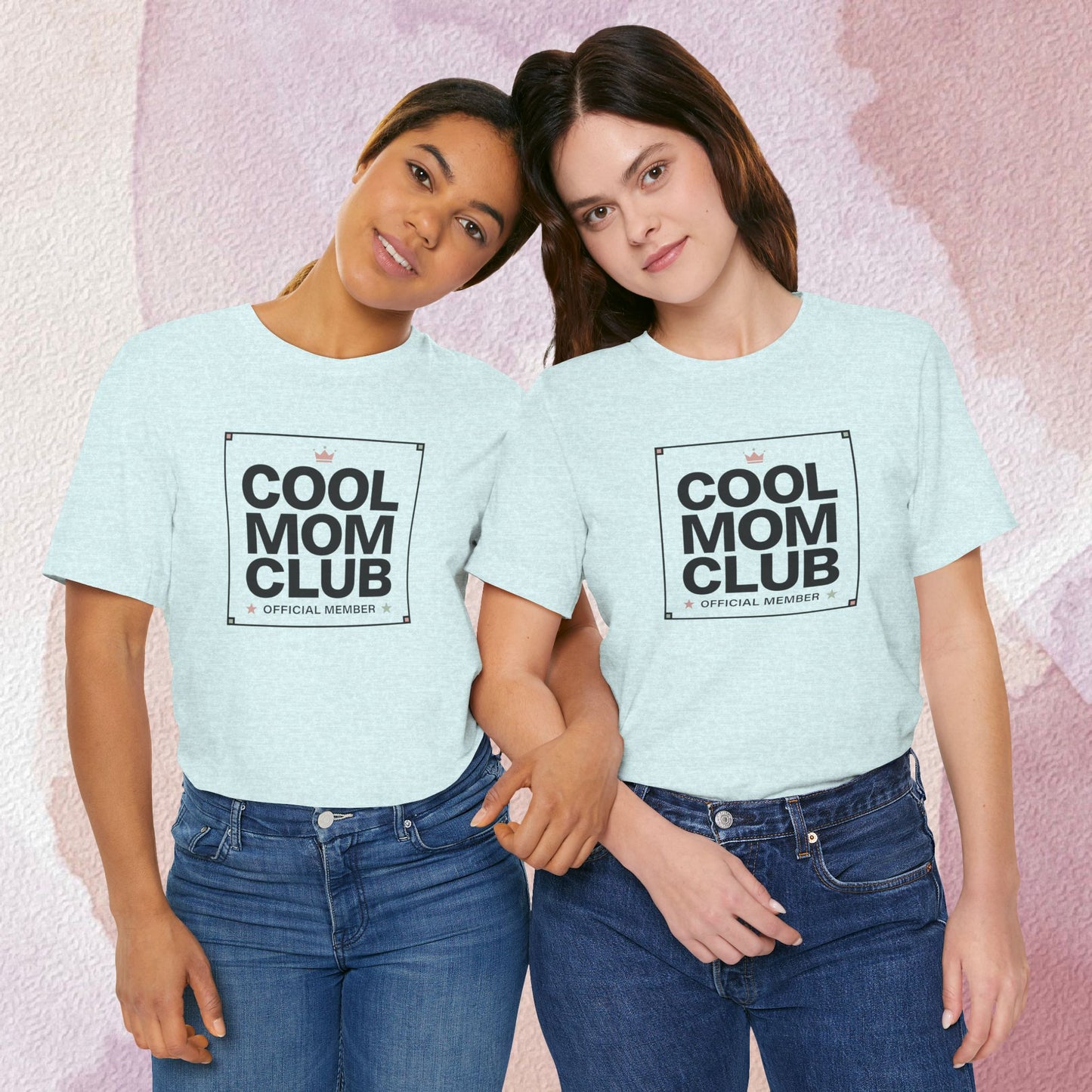 Cool Mom Club Official Member T-Shirt | Minimalist Streetwear Mom Tee