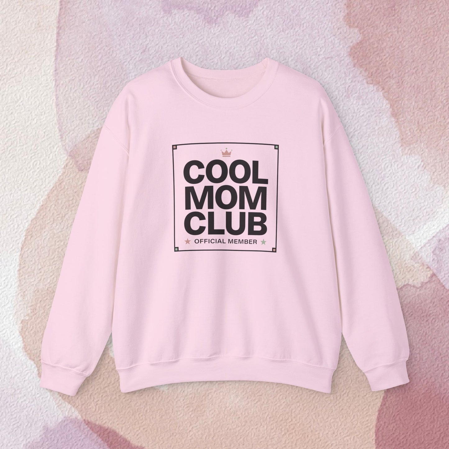 Cool Mom Club Official Member Sweatshirt | Minimalist Streetwear Mom