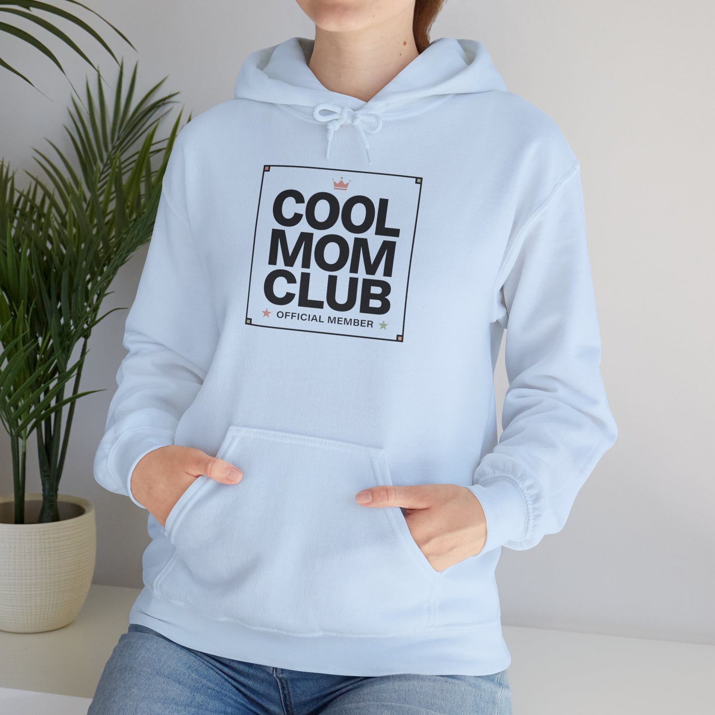 Cool Mom Club Official Member Hoodie | Minimalist Streetwear Mom