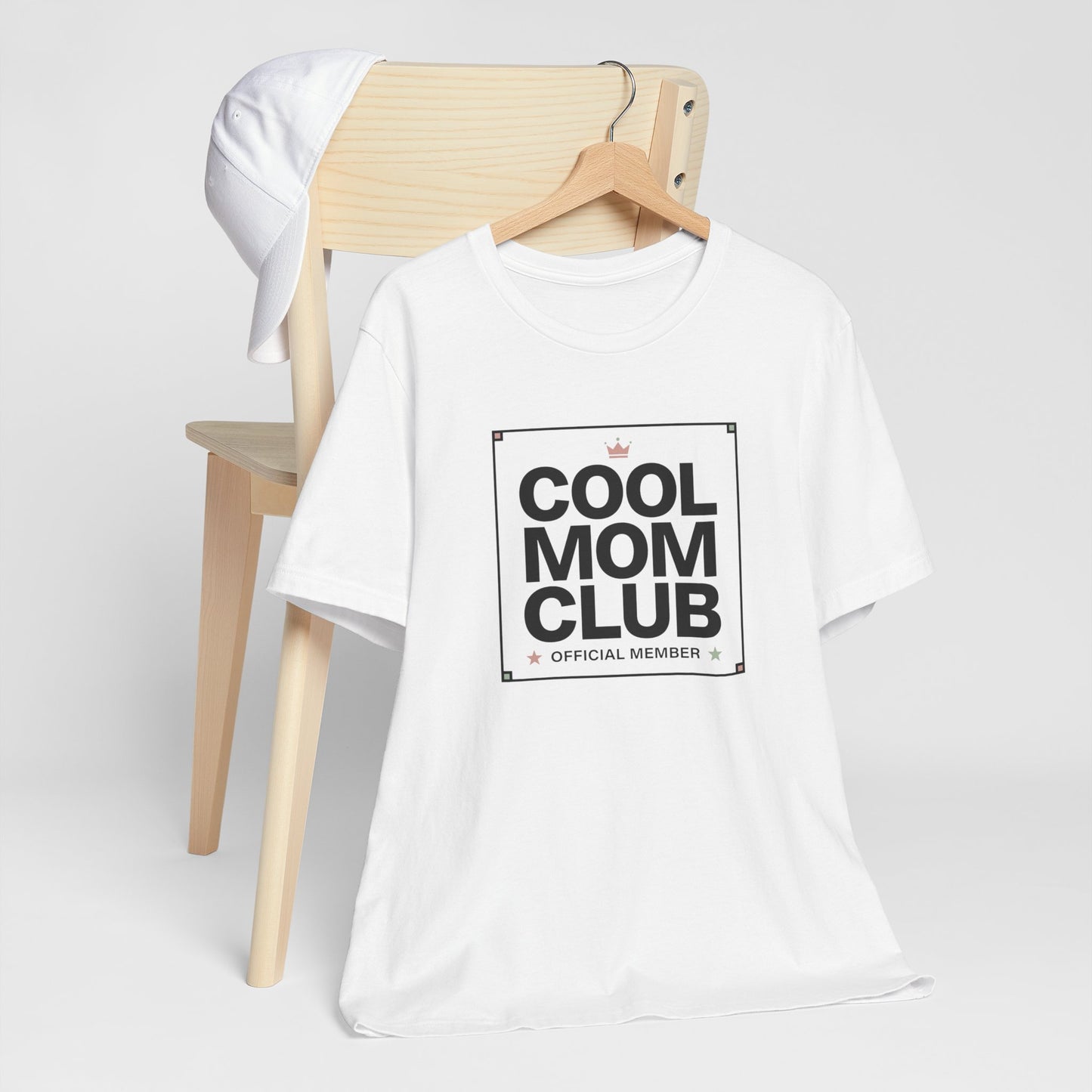 Cool Mom Club Official Member T-Shirt | Minimalist Streetwear Mom Tee