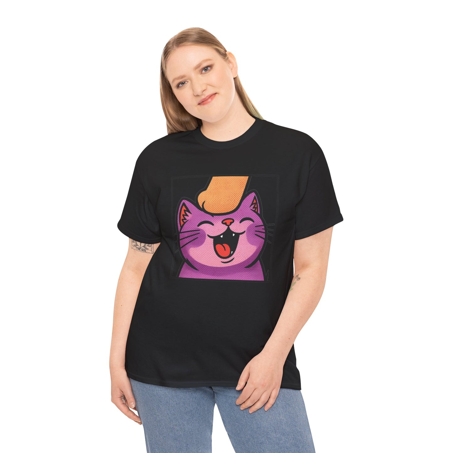 Twitch Emote "Pet Me, Purrfectly Happy!