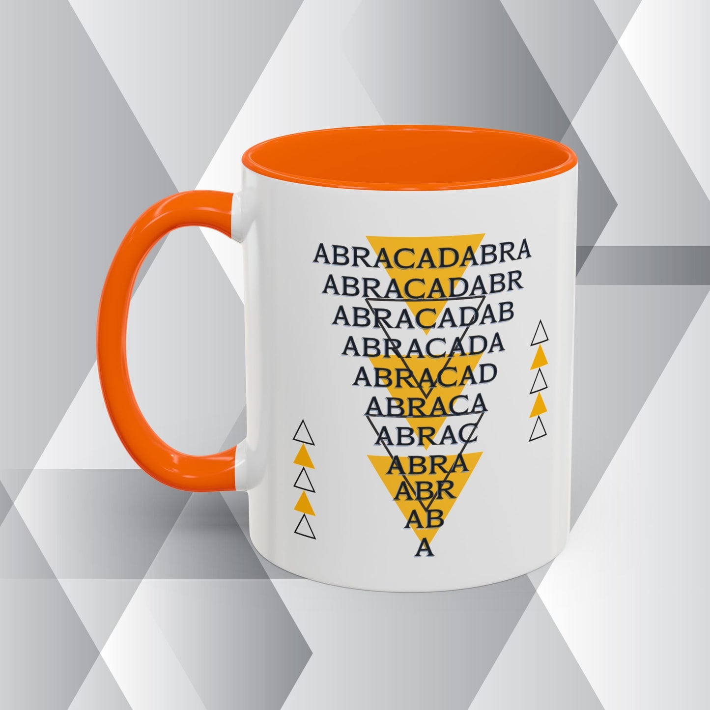 Abracadabra Manifest Accent Coffee Mug (11oz), A Spellbinding Reminder to Speak Magic