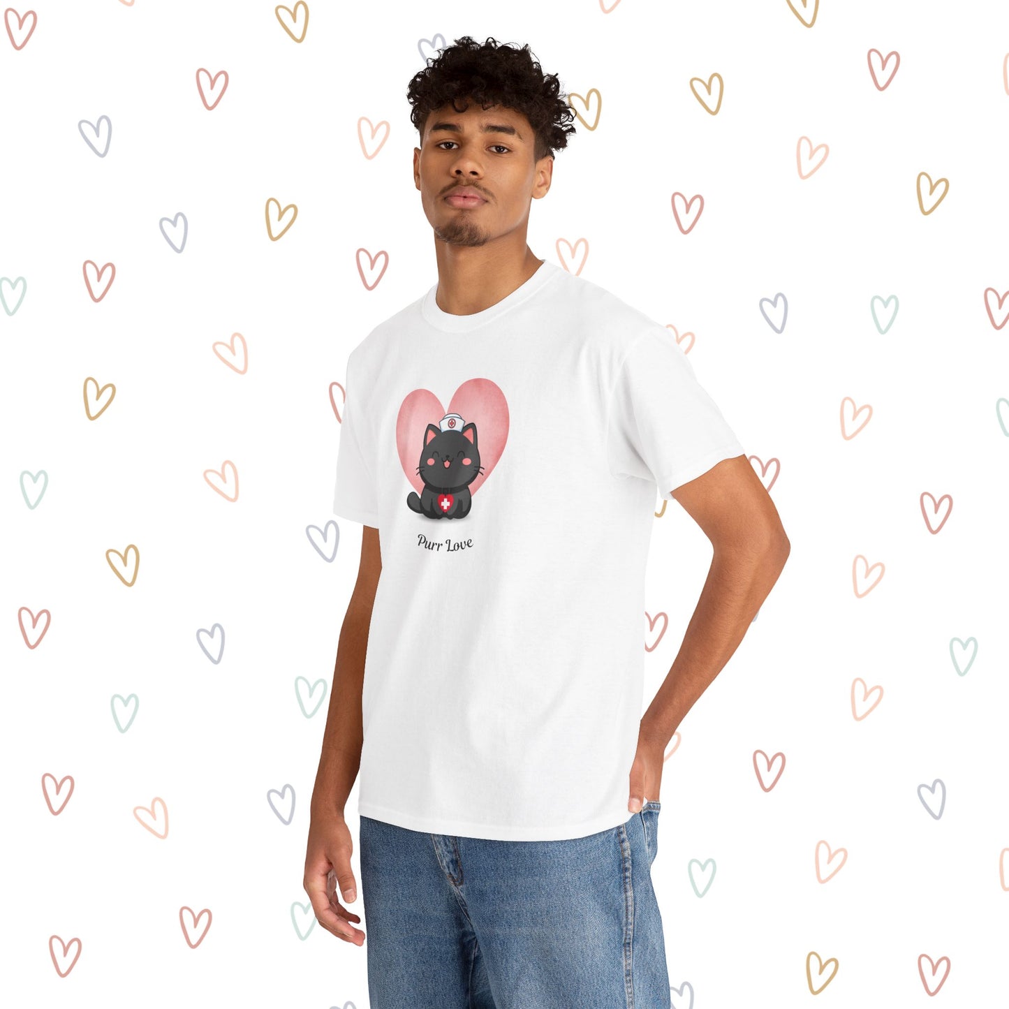 Purr Love Cat Nurse T-Shirt
