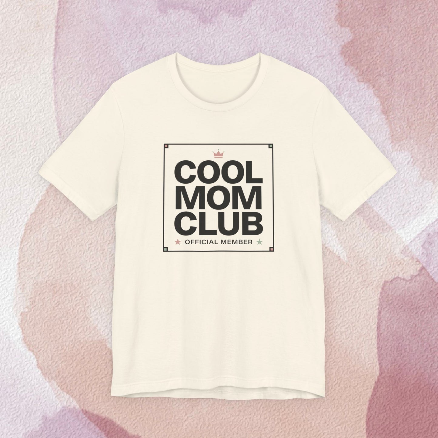 Cool Mom Club Official Member T-Shirt | Minimalist Streetwear Mom Tee