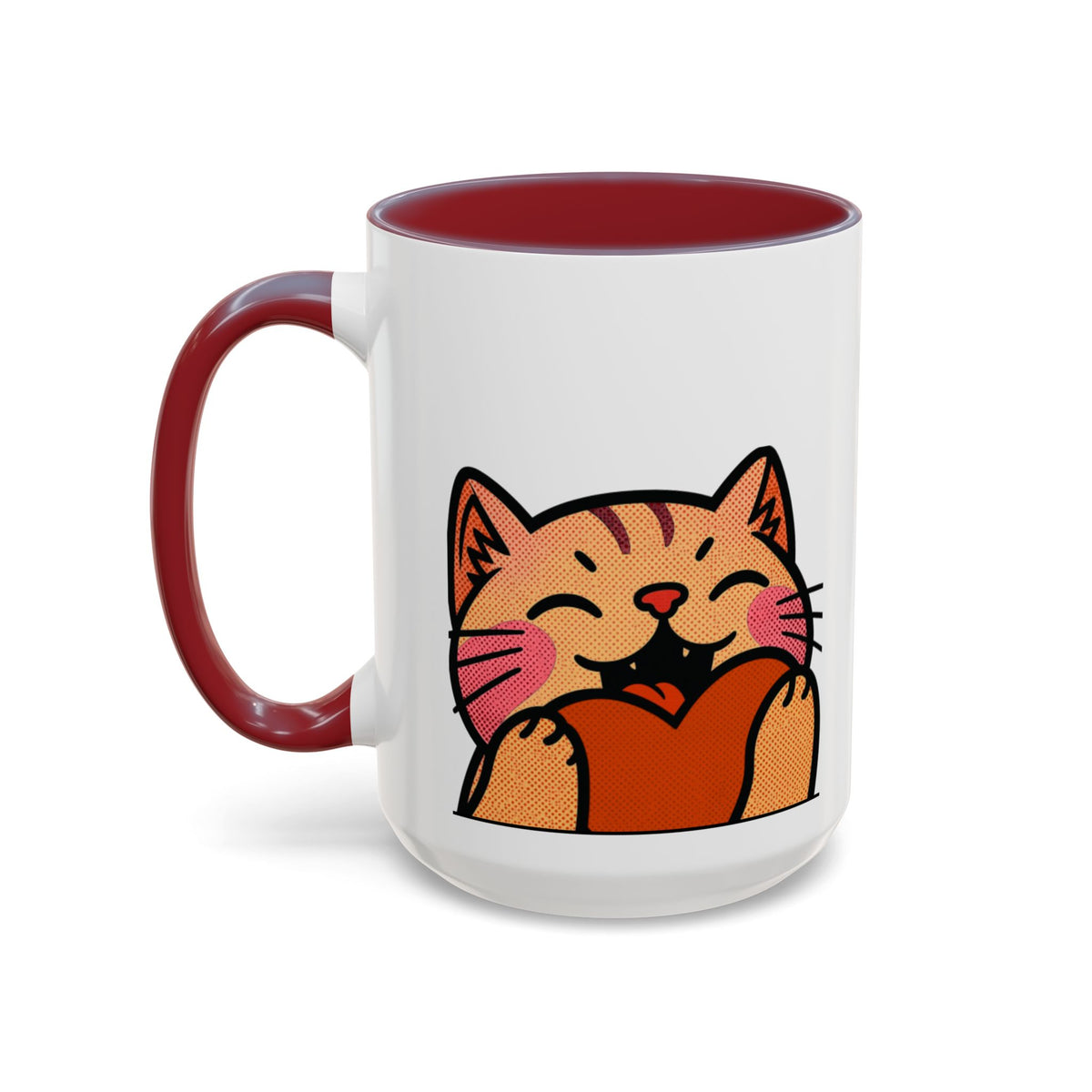 Heart, Hug, Happiness, Love Accent Coffee Mug – Twitch Emote
