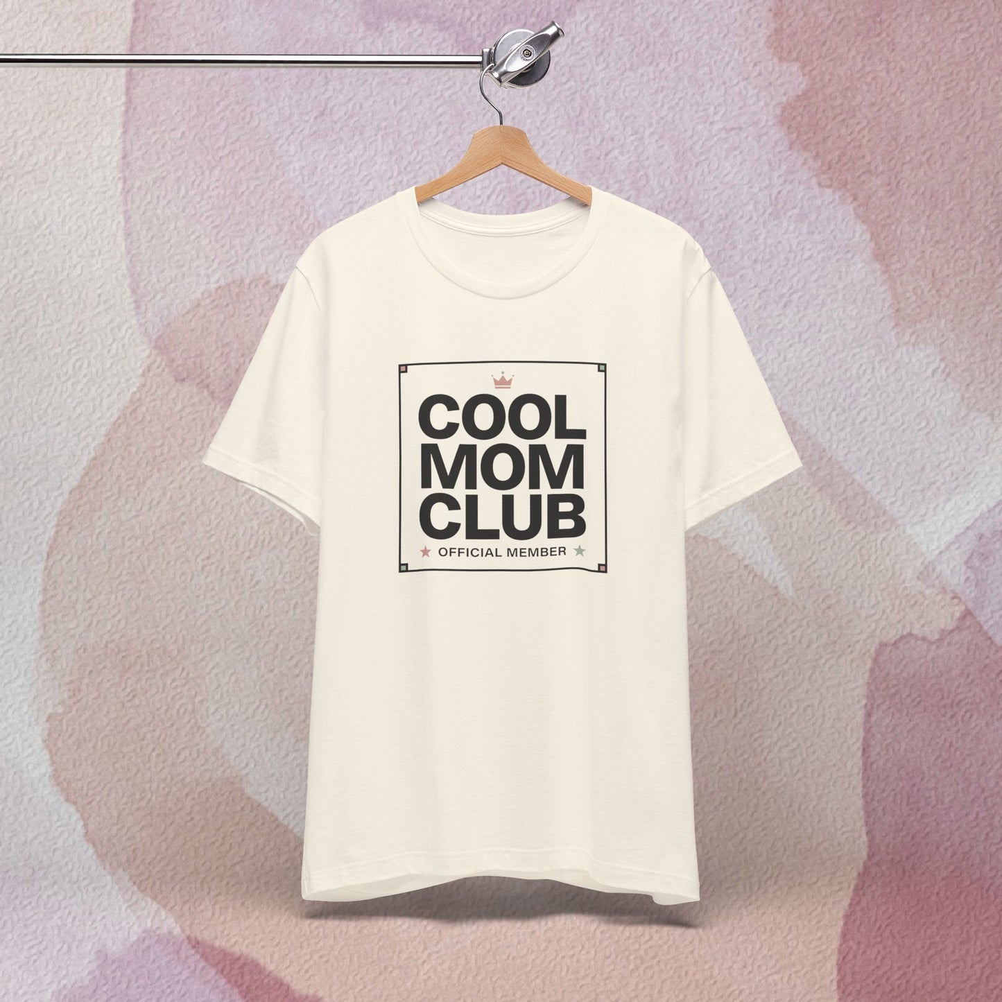 Cool Mom Club Official Member T-Shirt | Minimalist Streetwear Mom Tee