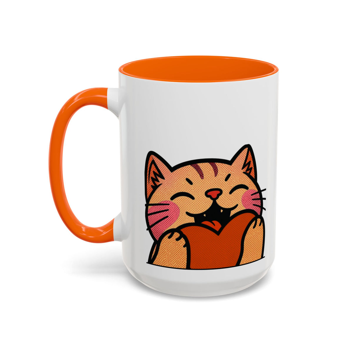 Heart, Hug, Happiness, Love Accent Coffee Mug – Twitch Emote