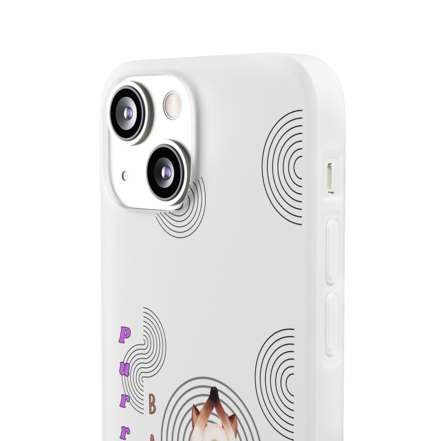 Cat Balance Phone Case, Cute Pet Lover Gift, Flexible Mobile Cover, Animal Art Accessories, Unique Phone Protector