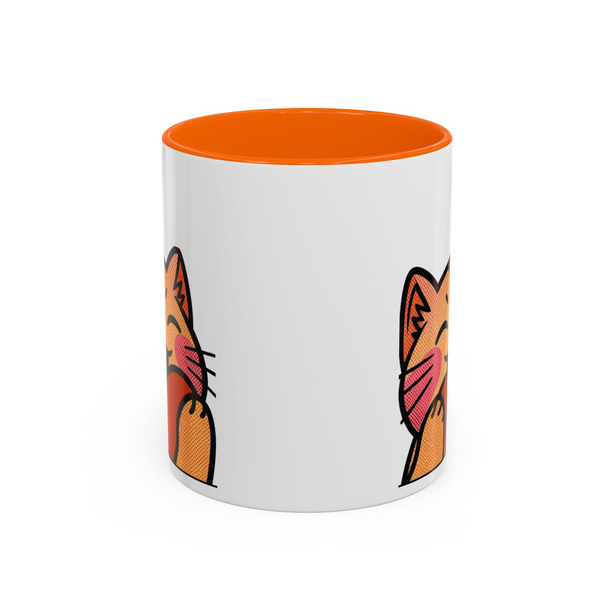 Heart, Hug, Happiness, Love Accent Coffee Mug – Twitch Emote