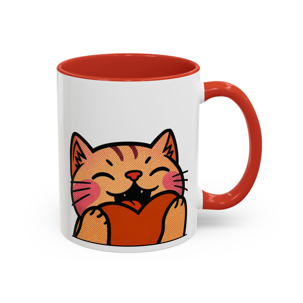Heart, Hug, Happiness, Love Accent Coffee Mug – Twitch Emote