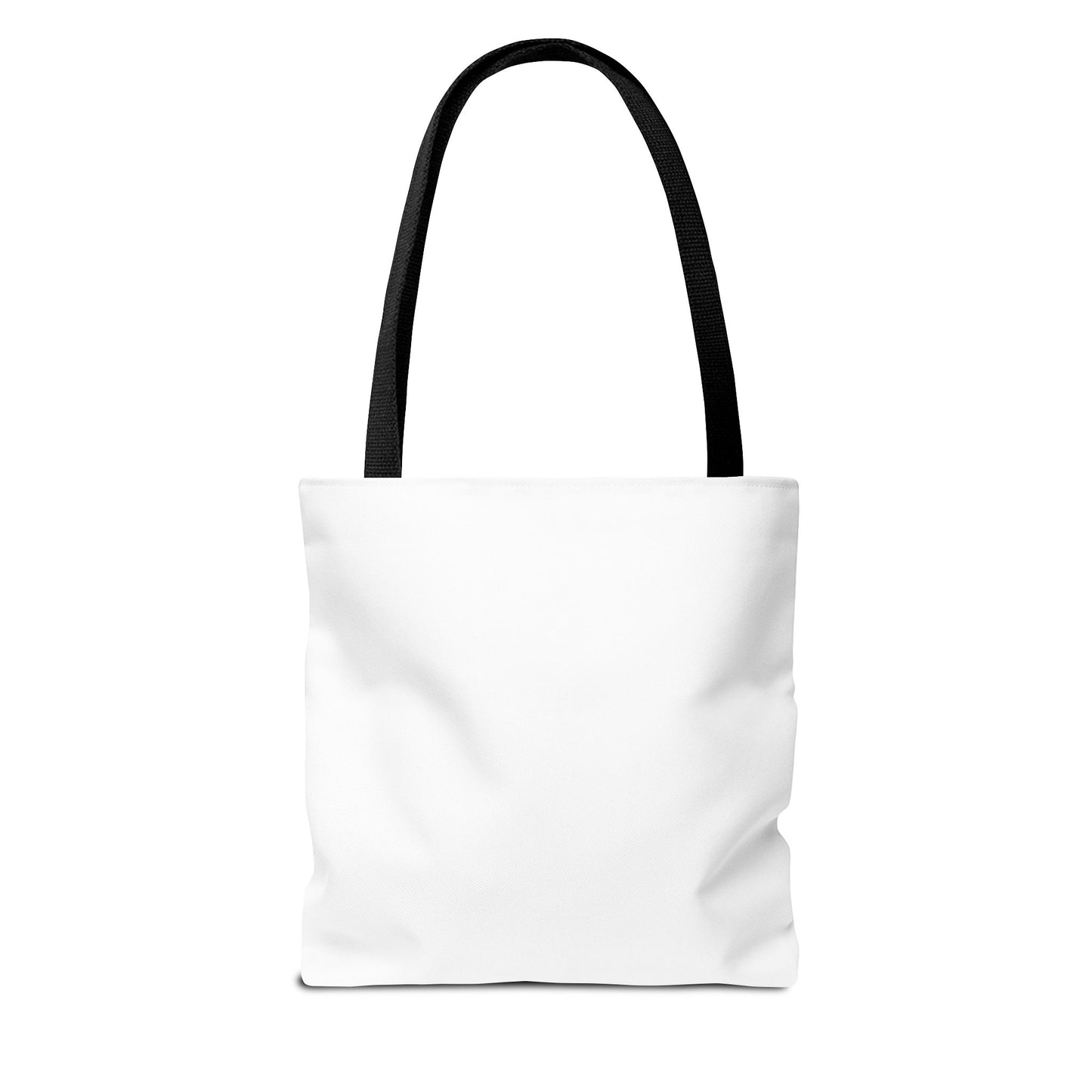 Happy Purple Cat Tote Bag — Cute Kawaii Cat Face AOP Tote