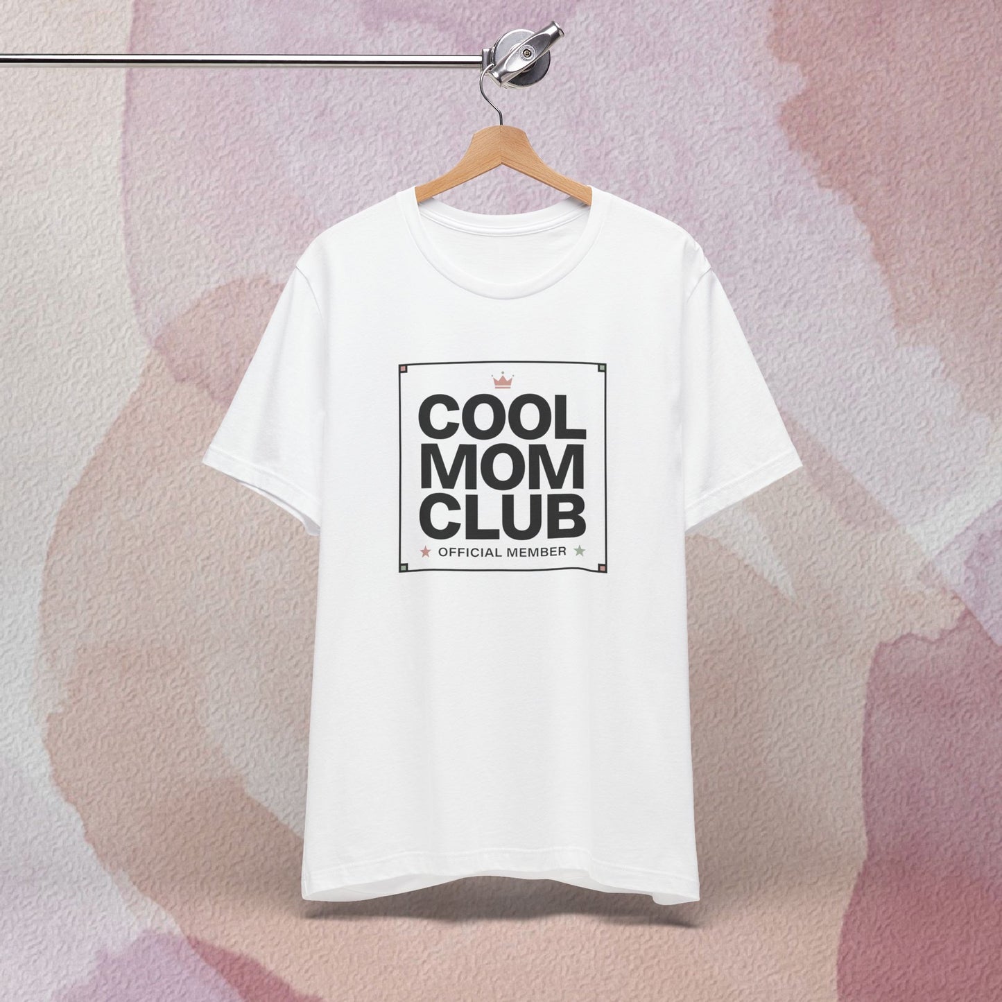 Cool Mom Club Official Member T-Shirt | Minimalist Streetwear Mom Tee