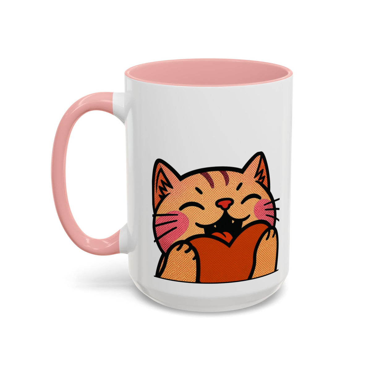 Heart, Hug, Happiness, Love Accent Coffee Mug – Twitch Emote