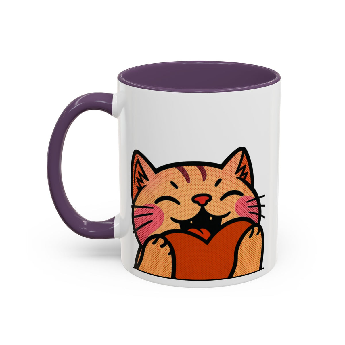 Heart, Hug, Happiness, Love Accent Coffee Mug – Twitch Emote