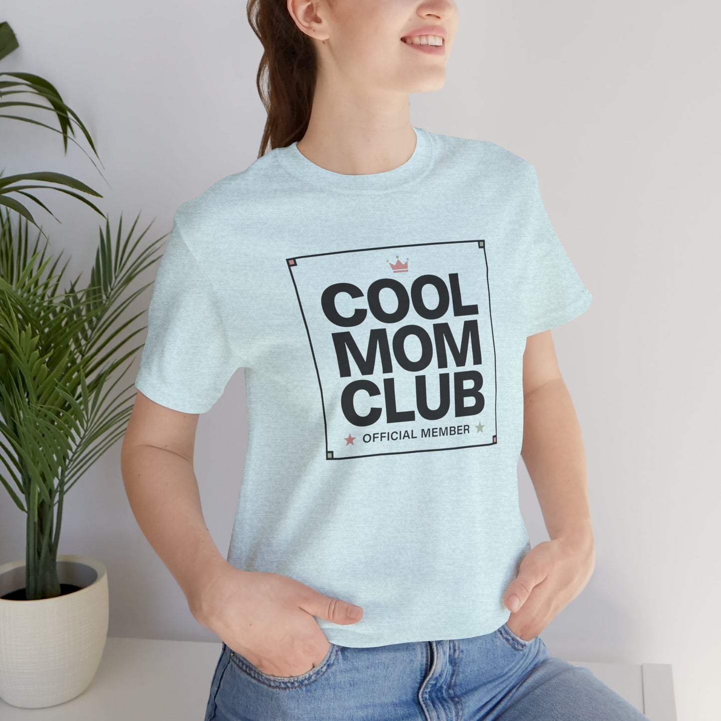 Cool Mom Club Official Member T-Shirt | Minimalist Streetwear Mom Tee