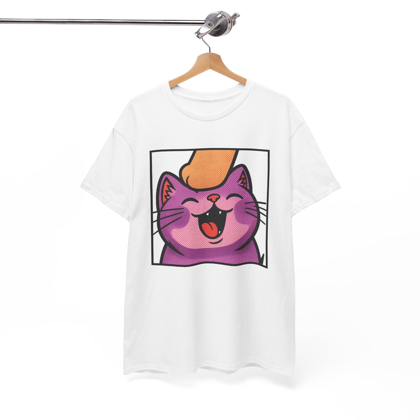 Twitch Emote "Pet Me, Purrfectly Happy!