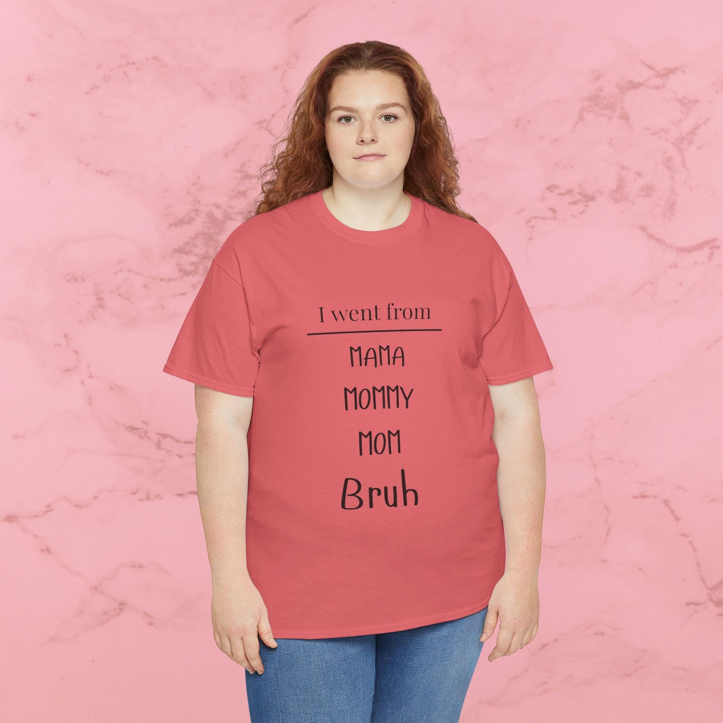 Mama Mommy Mom Bruh T‑Shirt — Funny Mom Evolution Tee