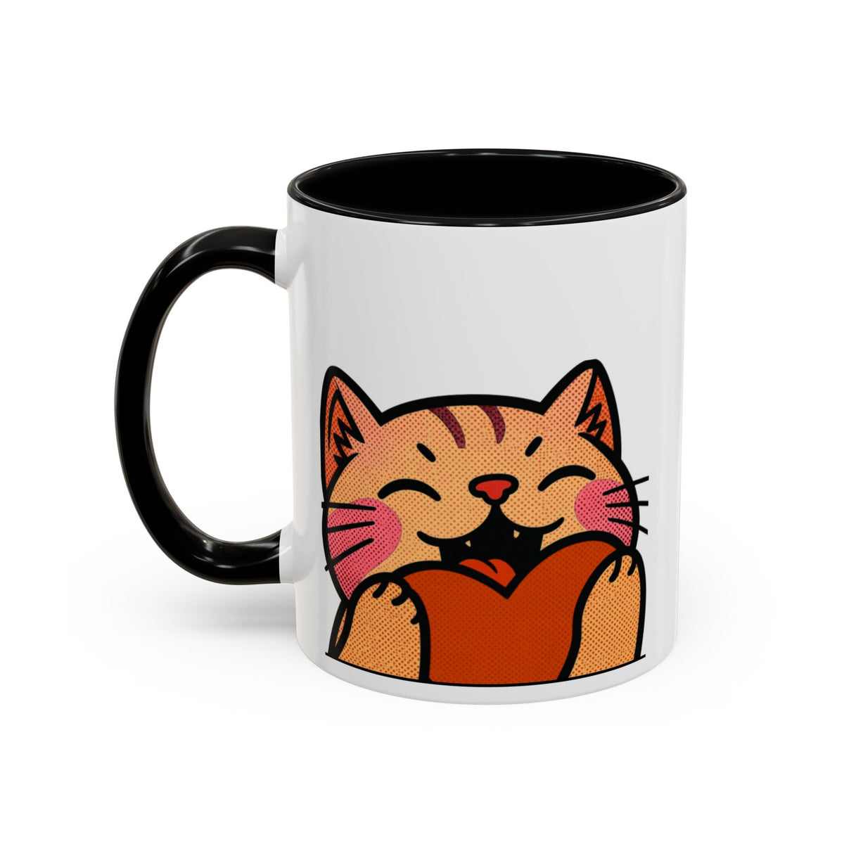 Heart, Hug, Happiness, Love Accent Coffee Mug – Twitch Emote