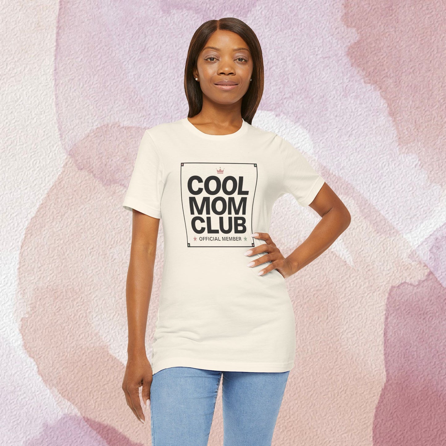 Cool Mom Club Official Member T-Shirt | Minimalist Streetwear Mom Tee