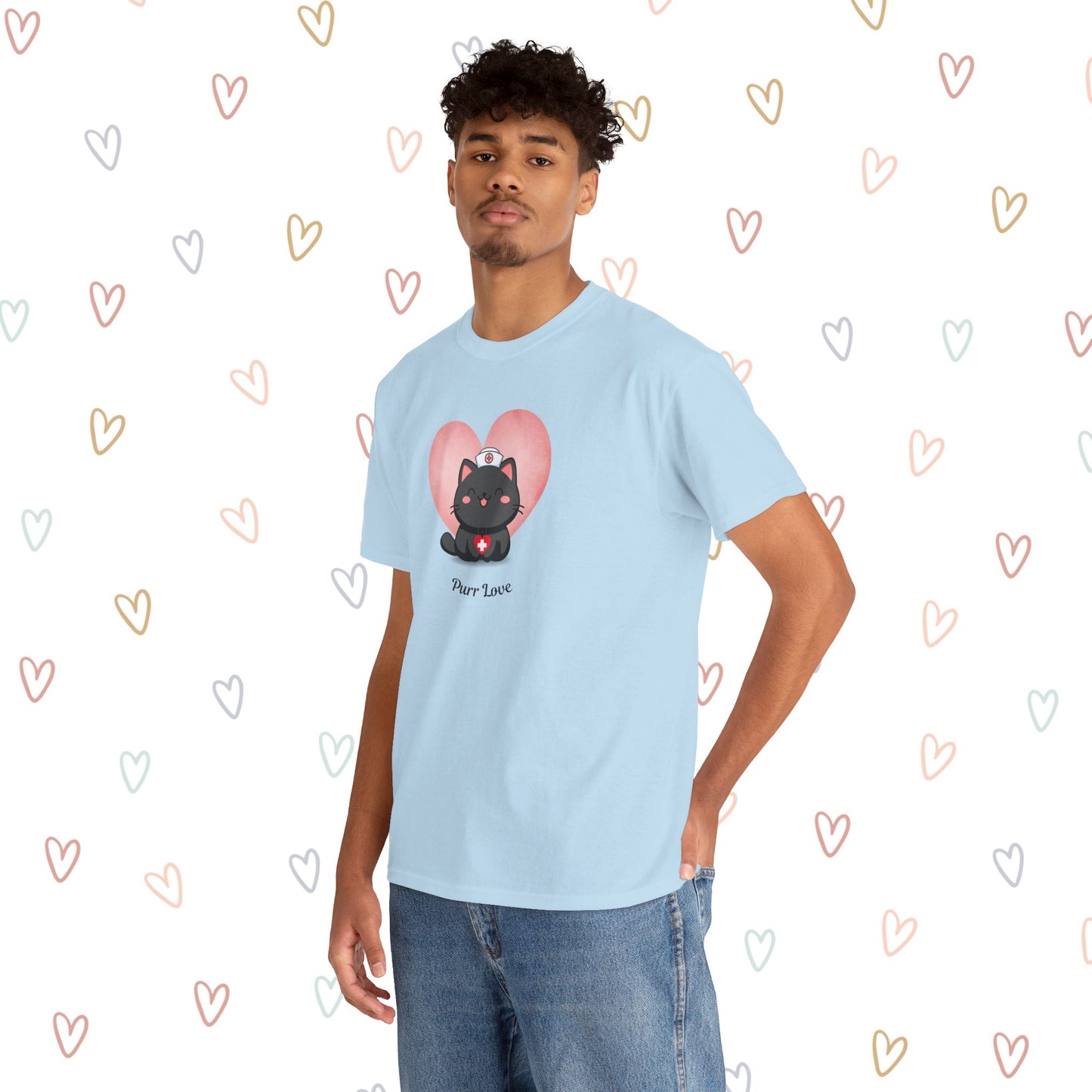 Purr Love Cat Nurse T-Shirt